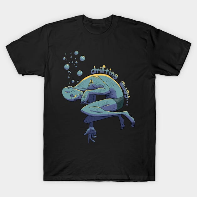 Drifting Away T-Shirt by JayWillDraw